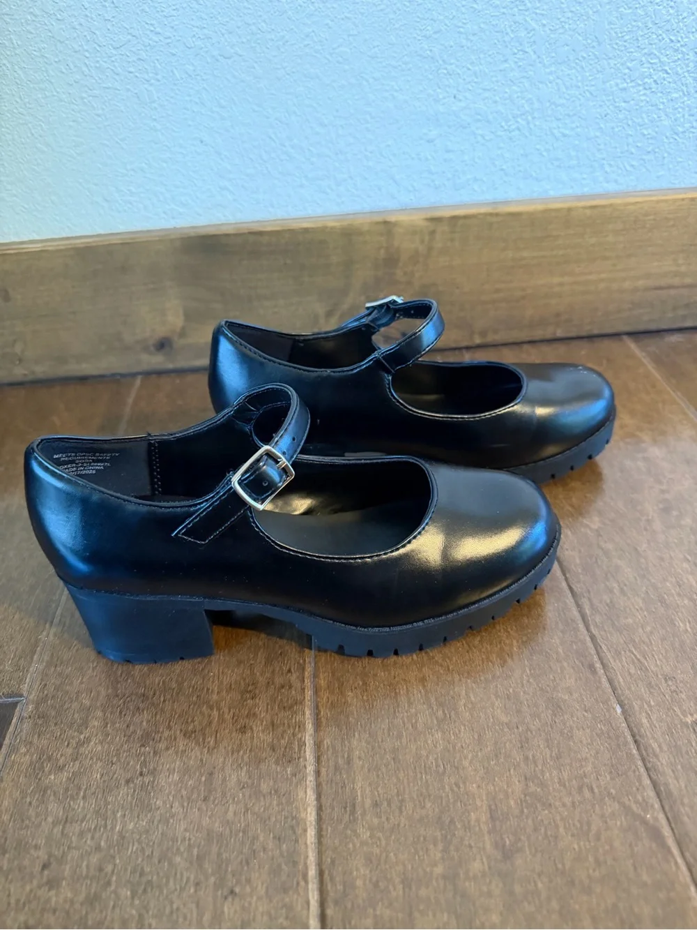 SODA Black Mary Jane Platform Shoes size 3